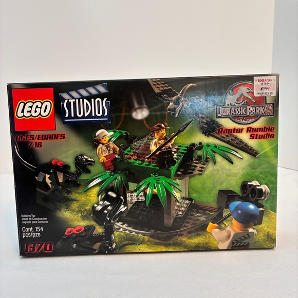LEGO Studios Raptor Rumble Studio Set #1370 Retired - Picture 8 of 12